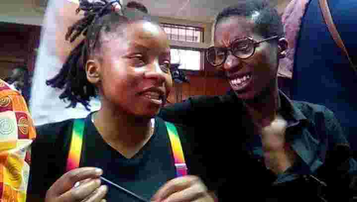 Members of the LGBT Community at the Milimani Law Courts