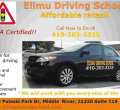 Elimu Driving School in Baltimore, Maryland Enrolling for Driving Classes