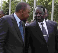 President Uhuru Trails Raila Odinga in Latest Infotrak Opinion Poll