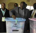 Former Presidents Kibaki, Moi Join Other Kenyans in Voting