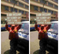 Placard Carrying Man Puts Kidney on Sale to Raise Money for President Uhuru's Campaigns