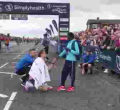 Kenyan Athlete Magdalyn Masai's New Zealand Boyfriend Proposes to Her at Marathon Finish Line in the UK