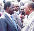 President Uhuru, Raila Engage Each other on Twitter