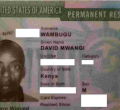 Lost and Found Green Card in Baltimore, MD Belonging to a Kenyan National