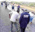 Machakos Governor Alfred Mutua Tarmacs Road in Record 10 Minutes Per Kilometer
