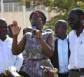 Ceremony to Welcome Kisumu Governor Nyong'o from the US Turns Chaotic