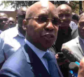 Drama as Heavily Armed Cops Surround Businessman Jimmy Wanjigi's Car in Nairobi