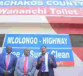 Machakos Governor Alfred Mutua Builds Public Toilet in a Record Seven Days