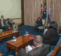 President Uhuru Hosts US Senators at State House, Nairobi 