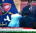 President Kenyatta, Babu Owino Finally Shake Hands 