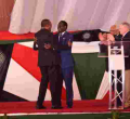 Cheers as Kenyatta, Raila, Ruto, Kalonzo Publicly Apologize to Each Other During National Breakfast Prayer 