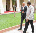 Former US President Barack Obama Lands in Kenya