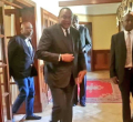 President Kenyatta Visits Retired President Moi at His Rural Home
