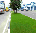 Governor Hassan Joho Uses Plastic Grass in Mombasa City Beautification Project