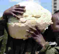 "Ugali Man": Kenyan Man Pictured Salvaging Ugali as Gov't Demolishes Illegal Structures in Nairobi