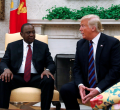 'You Chose a Good Day to Come; We're in Very Good Mood’, Trump Tells Uhuru [VIDEO]