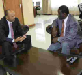 Raila Holds Meeting with Peter Kenneth in Nairobi