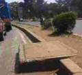 Photo of Dangerously Protruding Manhole on Busy Road in Nairobi Goes Viral on Social Media