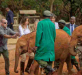 US First Lady Melania Trump Visits Children's Home, Elephant Nursery in Nairobi