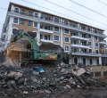 Demolition of Multi-Million-Shilling Grand Manor Hotel Near US Embassy in Nairobi Begins