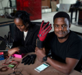Kenyan Man, 25, Invents Smart Gloves that Change Sign Language Movements into Audio Speech