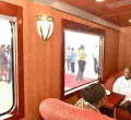 Museveni Becomes First Visiting Head of State to Ride on Kenya's SGR