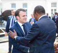 French President Emmanuel Macron Begins Two-Day Visit to Kenya