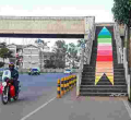 Rainbow Painting on Nairobi Footbridge Elicits Homosexuality Debate
