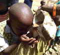 Heartbreaking Photo of School Girl Drinking Muddy Water Angers Kenyans Online