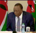 President Uhuru Videotaped Making Funny Facial Expression at State House Event [VIDEO]