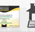 Username Investment Ltd. Wins the Coveted 2019 Diaspora Market Land Selling Company Award