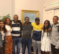 Uhuru Visits His Former College in the US