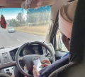Photos of Akorino Matatu Driver Using His Phone while Doing 80km/h Go Viral 