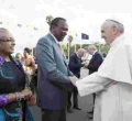 Pope Francis Sends Message to President Uhuru, Kenyans