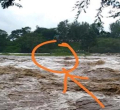[VIDEO] Kenyan Man Marooned in Swollen River for Three Days Rescued Using Police Chopper 