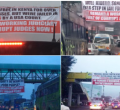Mysterious Banners Rebuking Kenya's Judiciary Crop Up Along Nairobi Roads