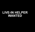 Live-In Helper Wanted in Harrisburg, Pennsylvania