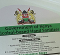 Gov’t Begins Distributing Free Hand Sanitizers to Kenyans in War Against Covid-19