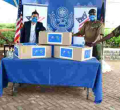 US Donates 40,000 Facemasks to Kenyan Border Police 