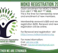 MDKO (Maryland Kenyans Organization) 2020 Open Enrollment Period: July 1st - July 31st