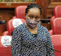 Ann Waiguru Pictured Playing Solitaire on Phone During Impeachment Hearing [PHOTOS]