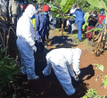 Body of Kenyan Woman Allegedly Killed and Buried by Boyfriend Exhumed from Shallow Grave 