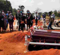 Gospel Singer Ruth Matete Finally Buries Nigerian Husband in Nairobi 