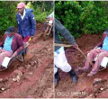 Outrage as Elderly Kenyan Man Dies on Wheelbarrow En Route to Hospital Due to Bad Road 