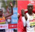London Marathon: Kenya’s Eliud Kipchoge Suffers First Defeat in 7 Years, Brigid Kosgei Defends Title