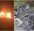 Kisii Deputy Governor Joash Maangi's Car Torched by Irate Mob After Fatal Accident 