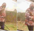 President Uhuru Videotaped Taking a Walk Along the Roadside Alone 