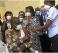 Dr. Patrick Amoth Makes History as the First Kenyan to Receive COVID-19 Jab 