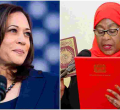 US VP Kamala Harris Sends Message to Tanzania's First Female President Samia Suluhu