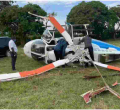4 Injured as Chopper Crashes Shortly After Dropping Raila Off in Siaya
